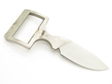 Vintage 1970s Valor 1387 Tak Fukuta Seki Japan 46.5" Belt Buckle Fixed Blade Knife, Bowen Collins Brothers Design