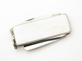 Vtg Explorer Seki Japan 4 Blade Stainless Folding Knife Tobacco Pipe Tamper Tool