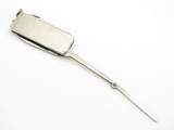 Vtg Big Ben SS Japan 4 Blade Stainless Folding Knife Tobacco Pipe Tamper Tool