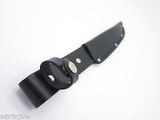 Rada Sportsman R210 Black Leather 5.25" Fixed Blade Hunting Knife Sheath