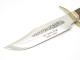 Vintage 1993 Herbertz German 125 Year Anniversary Fixed Blade Bowie Knife