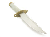 Vtg Resqvival 289 Seki Japan Hollow Handle Fixed Blade Hunting Survival Knife
