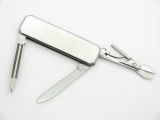 Vtg Barlow Seki Japan Small Stainless Gentleman Lobster Folding Pocket Knife
