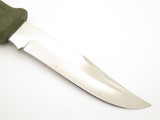 Vtg Tak Blade Fukuta Seki Japan Green Rubber AUS-8 Fixed Blade Hunting Knife