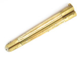Vintage WWII Era Filipino Balisong 6" Folder Bone Handle Brass Folding Butterfly Knife