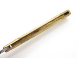 Vintage WWII Era Filipino Balisong 6" Folder Bone Handle Brass Folding Butterfly Knife