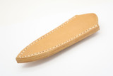 Custom USA Leather Fixed 3" Blade Dagger Knife Boot Belt Clip Sheath