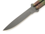 Vintage Rostfrei Seki Japan 4.8" Camo Dragon Handle Folding Balisong Butterfly Knife