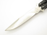 Vintage Jaguar Seki Japan Straight Blade 5" Metal Handle Folding Balisong Butterfly Knife