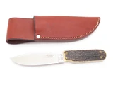2003 MSA Marbles Gladstone Dall Deweese Stag Fixed Blade Hunting Knife