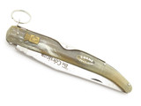 Vintage Corne The Corsican 6.5" Large Horn Folding Hunter Lockback Knife