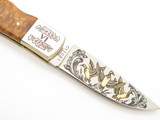 Vtg Browning Citori VI Seki Japan Limited Edition Folding Lockback Pocket Knife