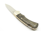Vtg 1980s IC Cut Seki Japan Silver Collection 4 Star Folding Hunter Pocket Knife