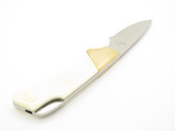 Vtg Kershaw Kai 2120 Macho Seki Japan Bone 4" Folding Lockback Pocket Knife