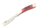Vtg Frost Cutlery Seizo Imai Seki Japan Red Bone Razor Folding Pocket Knife