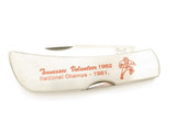 Vtg 1982 Parker Tennessee Football Imai Seki Japan Lockback Folding Pocket Knife