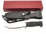 Vtg Resqvival Seki Japan Bulldog Fighter Survival Fixed Bowie Hunting Knife
