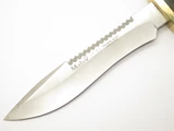 Vtg Muela Spain Fixed Blade Survival Bowie Hunting Knife & Sheath