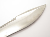 Vtg Muela Spain Fixed Blade Survival Bowie Hunting Knife & Sheath