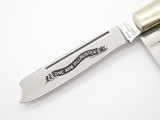Vtg Parker Seki Japan Bone Pillbuster Barlow Folding Pocket Knife
