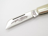 Vtg Parker Custom Seki Japan Large Stag Congress Folding Pocket Knife