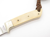Vtg C. Schlieper Eye Traveller Small Micarta Stainless Fixed Blade Hunting Knife