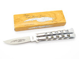 Vintage 1980s Seizo Imai Seki Japan Parker Gypsy Folding Balisong Butterfly Knife
