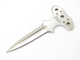 Vintage 1980s Ranger's Seki Japan French 3" Blade Stainless push Dagger and Sheath