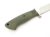 Vintage Resqvival Scout Grn Seki Japan Small Fixed Blade Hunting Survival Knife