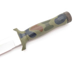 Vtg 1980s Prototype Explorer Wilderness II Camo Fixed 5.32" Blade Survival Knife
