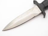 Vtg '80s Seki Japan Explorer Small Dagger Prototype Black Fixed 3.5" Blade Knife