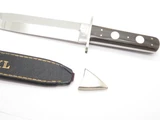 Vintage IXL Geo Wostenholm & Son Dagger Buffalo MOP Fixed Blade Knife