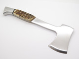 Vintage Bass Pro Shops Heritage Colorado Cutlery Knives USA Stag Hatchet Axe