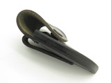 Vtg '80s Condor 83 Japan Gray Leather Sheath for Small 3.5" Folding Pocket Knife