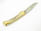 Vintage Schrade USA Uncle Henry Sun Dance Scrimshaw Folding Hunter Knife Beaded