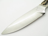 Vtg Grohmann Dh AG Russell 3 Boat Fixed Blade Hunting Knife Stag DHR-H3S Mint