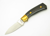 Vtg 1980s Parker Tak Fukuta Seki Japan Skinner Fixed Blade Hunting Knife Blem