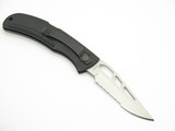 Vtg Gerber Portland OR USA 0870214I Part Serr Folding Hunter Lockback Knife