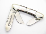 Vtg United Custom Seki Japan Pearl Conquistador Canoe Folding Pocket Knife