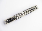 Vtg United Custom Seki Japan Pearl Conquistador Canoe Folding Pocket Knife