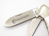 Vtg United Custom Seki Japan Pearl Conquistador Canoe Folding Pocket Knife
