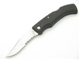 Vtg Gerber Portland OR USA 625 Gator Rubber Folding Hunter Lockback Knife