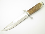 Vtg Hen & Rooster HR-5008 Spain Stag Hunting Fixed 6.75" Blade Knife