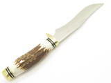 Vtg Hen & Rooster HR-4800 Spain Stag Hunting Fixed 6" Blade Knife