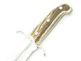 Vtg Hen & Rooster HR-0008 Toledo Spain Stag Hunting Fixed 9" Blade Knife