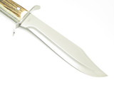 Vtg Hen & Rooster HR-0008 Toledo Spain Stag Hunting Fixed 9" Blade Knife