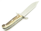 Vtg Hen & Rooster HR-0008 Toledo Spain Stag Hunting Fixed 9" Blade Knife