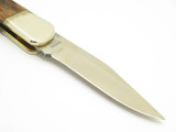Vtg 1980s Parker Eagle Brand Seki Japan Bone Folding Lockback Pocket Knife Blems