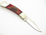 Vtg 1982-84 Parker Imai Eagle K248 Imai Seki Japan Red Stag Folding Pocket Knife