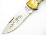 Vtg 1978-82 Parker Brothers Imai K-115 Seki Japan Stag Folding Hunter Knife